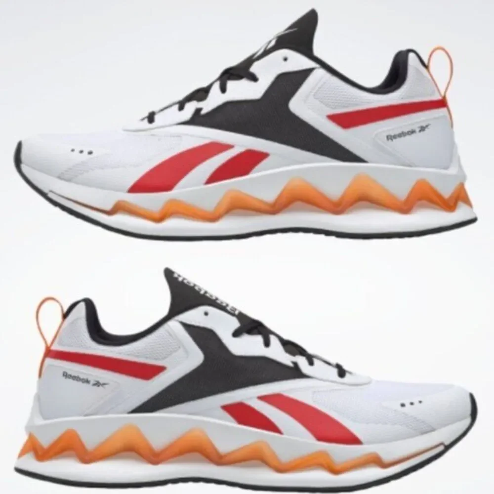 Reebok Men Zig Elusion Shoes EnergyCross Trainer ‎ Sneaker White Multi